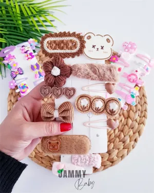 bear 10 piece mixed clasp set
