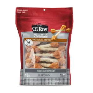 Beefhide Coated Munchy Sticks 16.9 Oz 40 Count