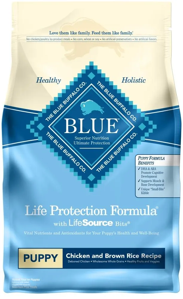 Blue Buffalo Life Protection Chicken & Brown Rice Recipe Puppy Dry Dog Food