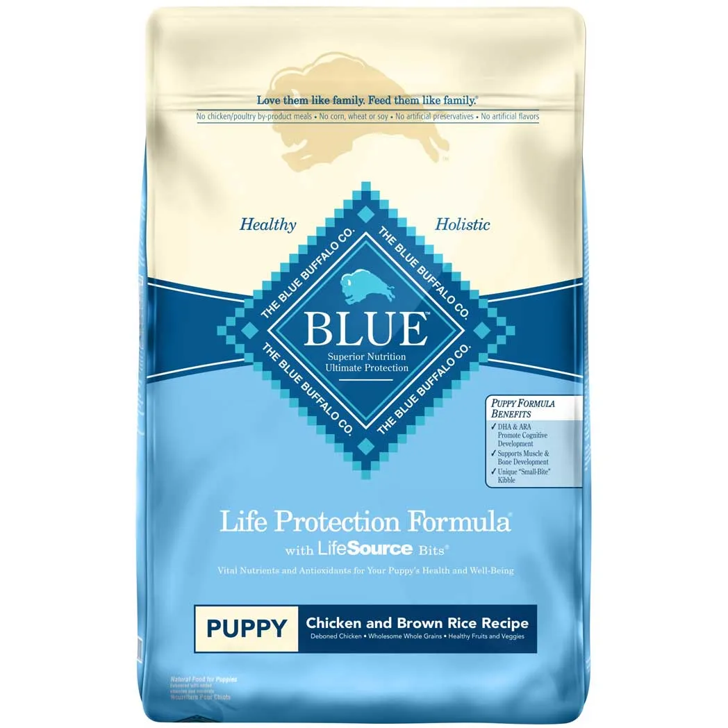 Blue Buffalo Life Protection Chicken & Brown Rice Recipe Puppy Dry Dog Food