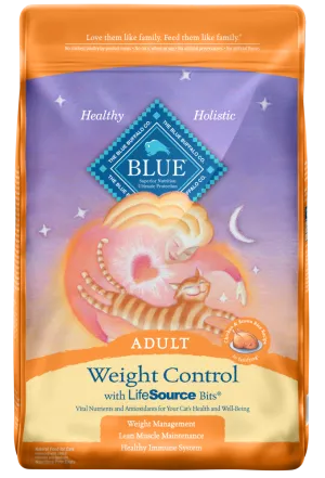 Blue Buffalo Weight Control Chicken & Brown Rice Recipe Adult Dry Cat Food