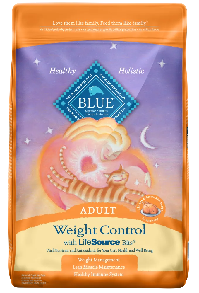Blue Buffalo Weight Control Chicken & Brown Rice Recipe Adult Dry Cat Food
