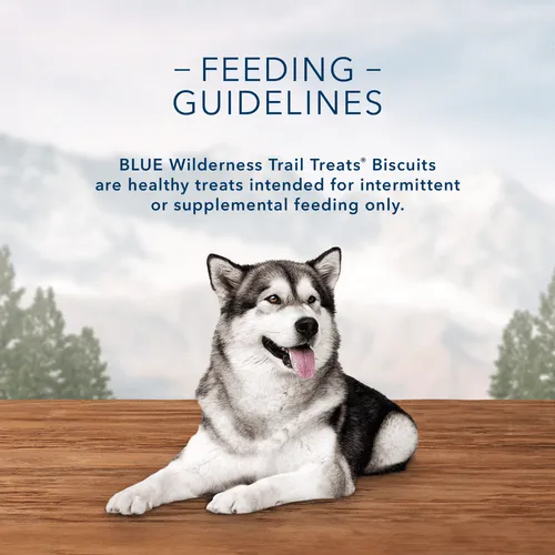 BLUE Wilderness Trail Treats Grain Free Biscuits; Duck Recipe