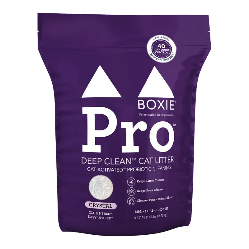 BoxieCat Pro Crystal Probiotic Litter 6lb