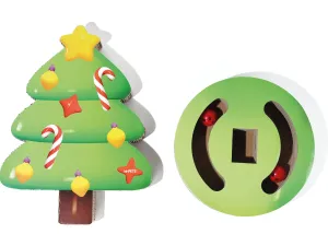 Christmas toy - Festive Tree cat scratcher Green
