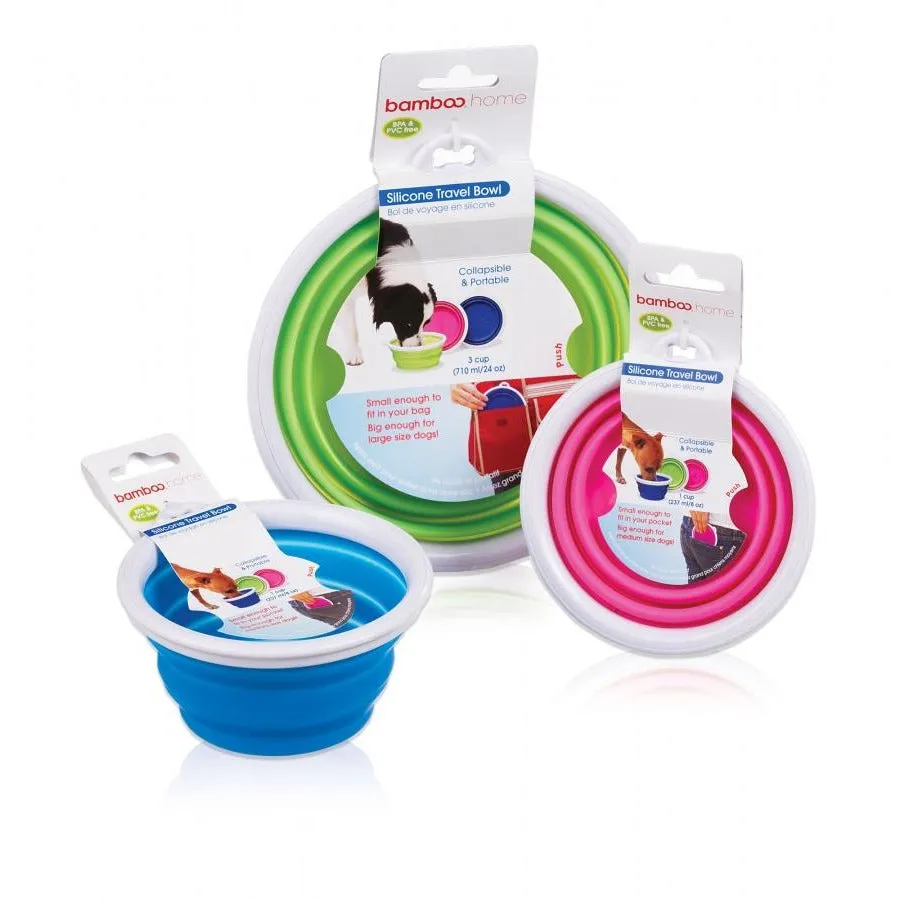 collapsable travel bowl - small or large