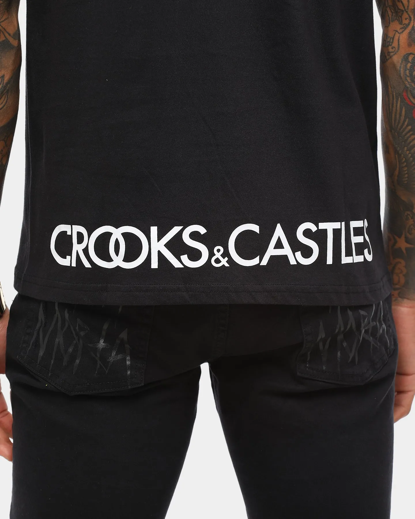 Crooks & Castles C&C Tee Black