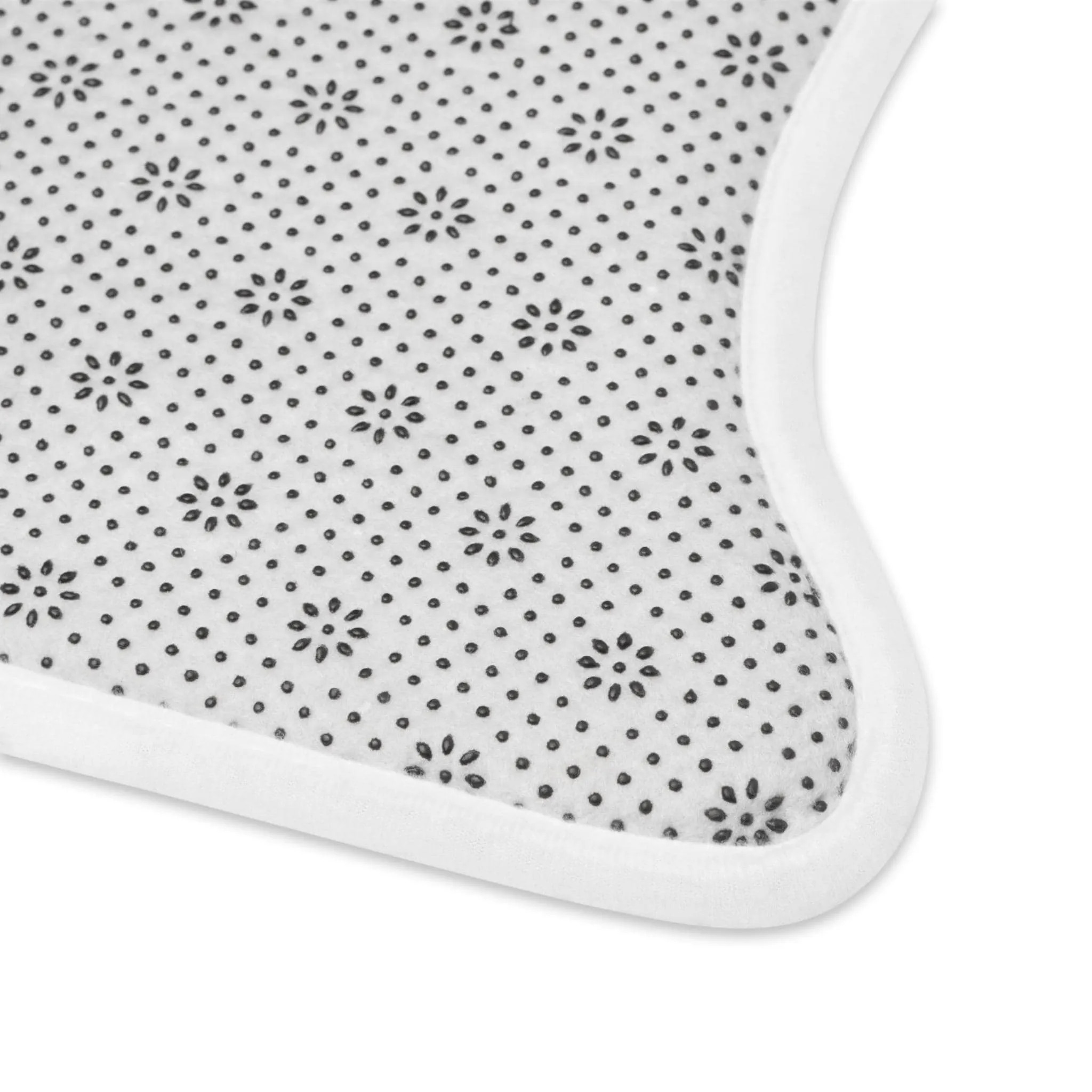 Cute Dogs and Bones Pet Feeding Mat Non-Slip and Easy to Clean