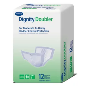 Dignity Doubler Pads, Extra-Large, Pack of 12