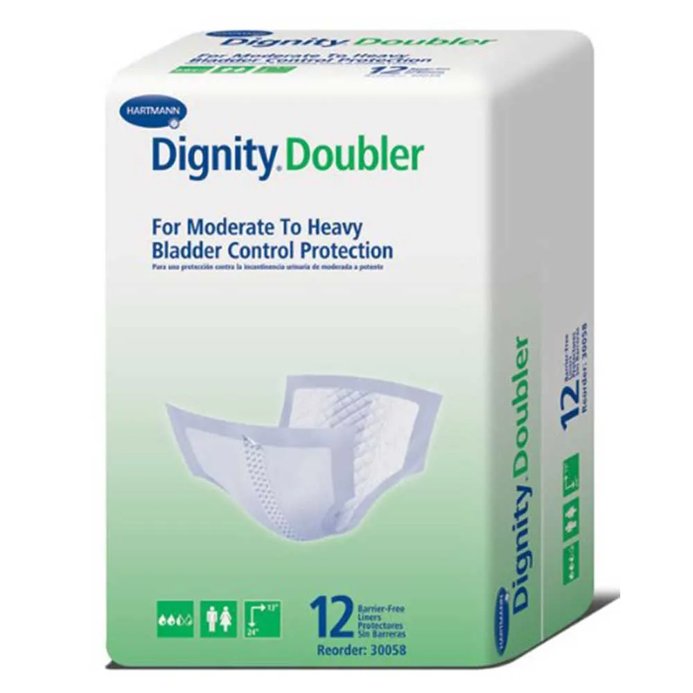 Dignity Doubler Pads, Extra-Large, Pack of 12
