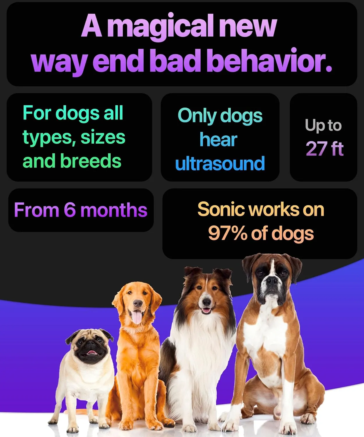 Dog Bark Deterrent Device
