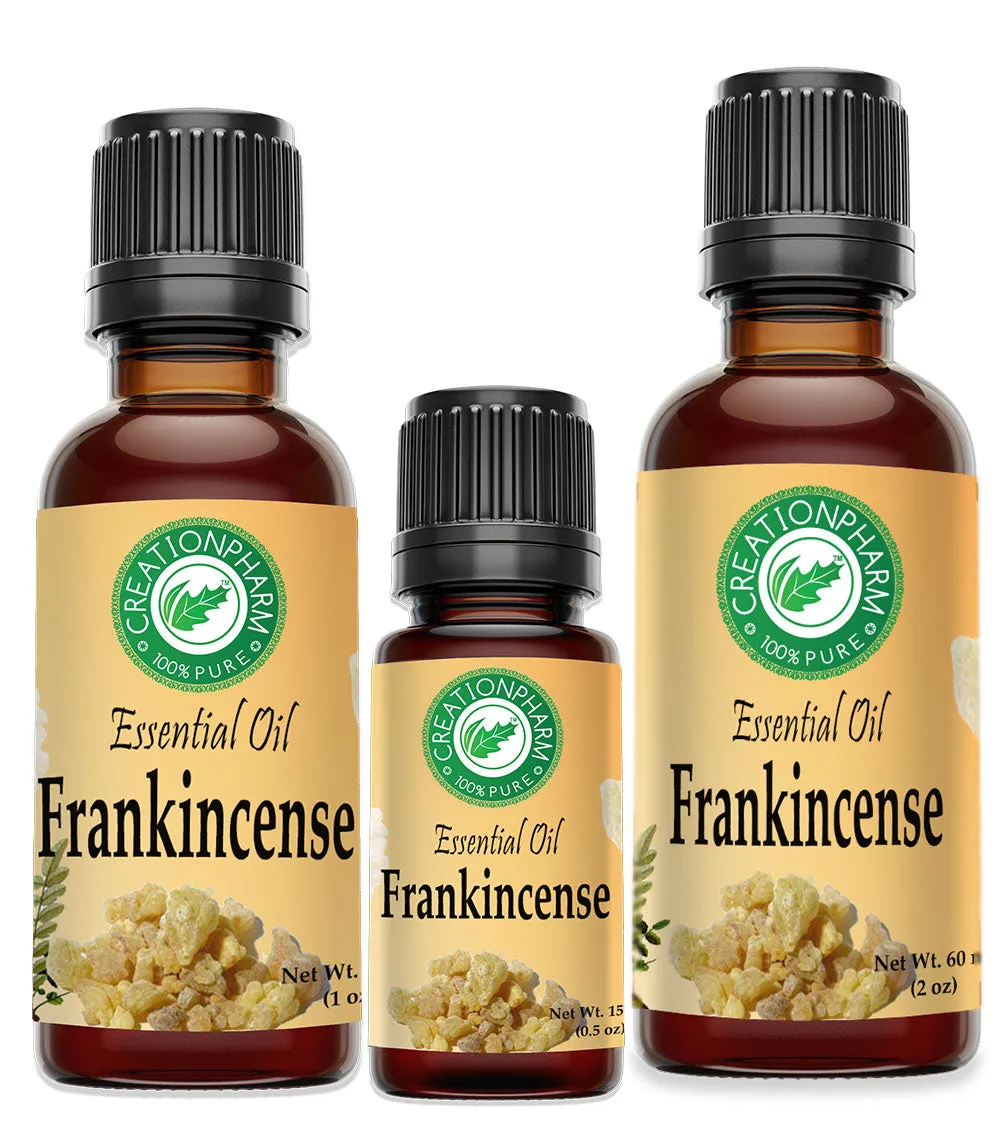 Frankincense Essential Oil Aceite esencial de incienso  Aromatherapy Diffuser Oil Economy Size 2 oz