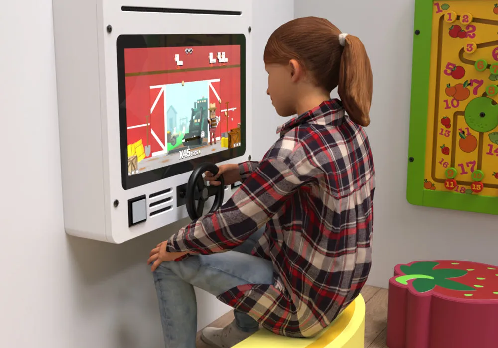 IKC Delta 21 Interactive Steering Wheel Play System 8 