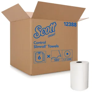 Kimberly Clark Scott Pro, Slimroll Hard Towels, White