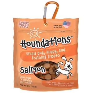 Loving Pets Houndations Salmon Flavor Dog Training Treats (4oz)