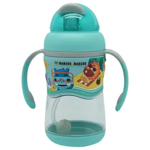 Marcus & Marcus 2 Stage Tritan Straw Bottle (Blue)