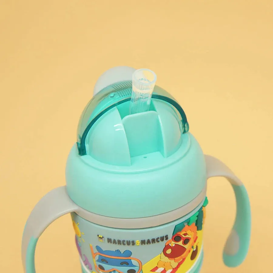 Marcus & Marcus 2 Stage Tritan Straw Bottle (Blue)