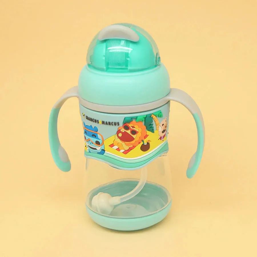Marcus & Marcus 2 Stage Tritan Straw Bottle (Blue)