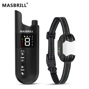 MASBRILL Dog Training Collar Rechargeable IPX7 Waterproof-913-2000ft