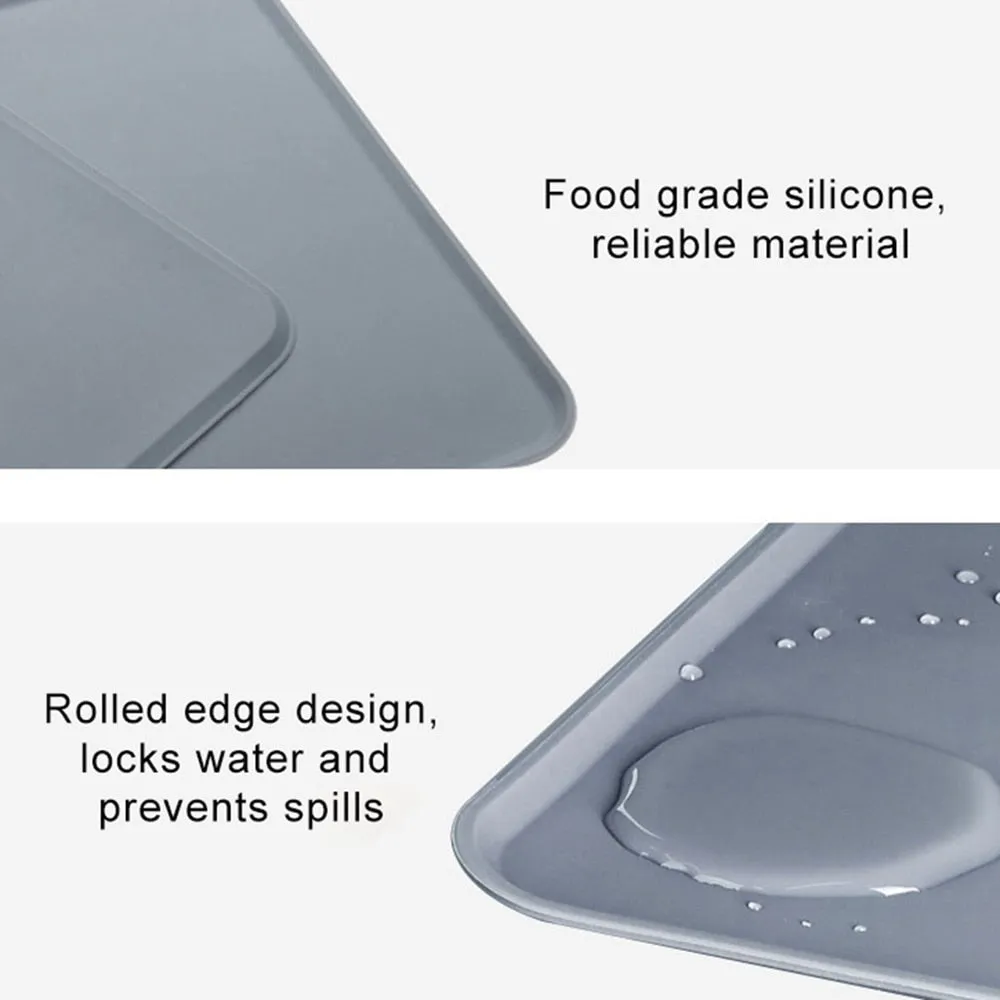Non-Stick Silicone Feeding Tray