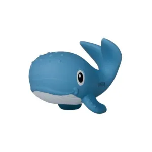 Original Territory Natural Rubber Squeaker Dog Toy- Whale 6.5"