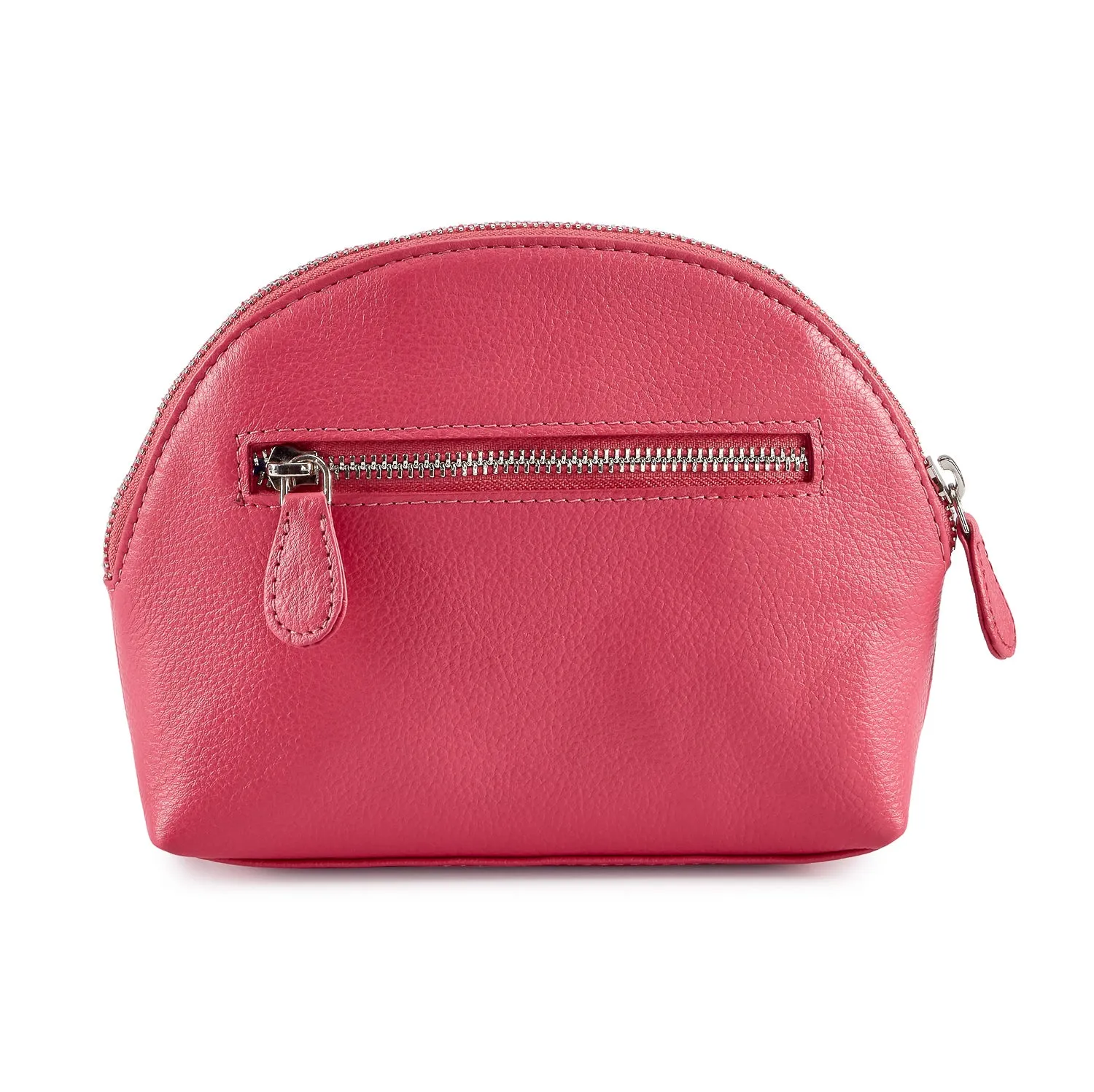 Pebbled Leather Rosa Makeup Pouch #MB2005