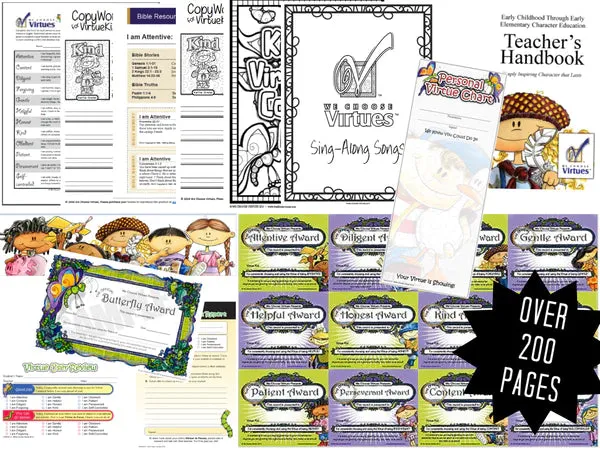 Secular SCHOOL PACK (PreK-4th Grade)