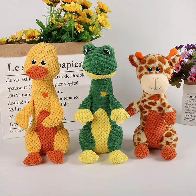 Soft Plush Squeaky Dog Toy