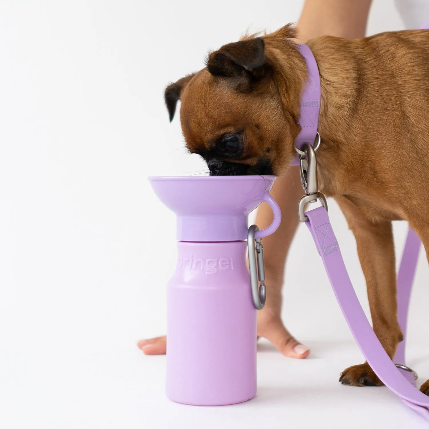 springer mini travel bottle - lilac