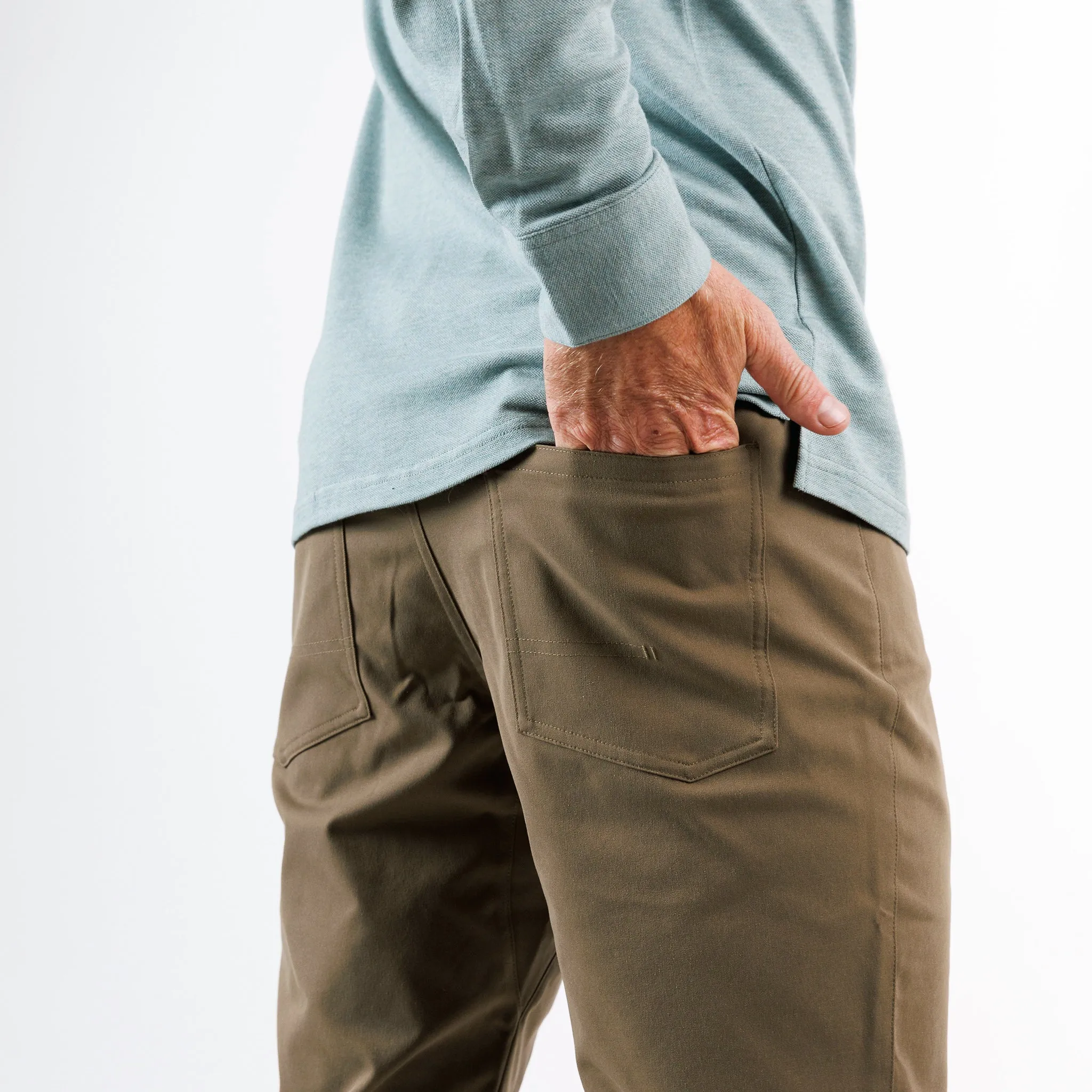 Tour Pant in Olive Khaki