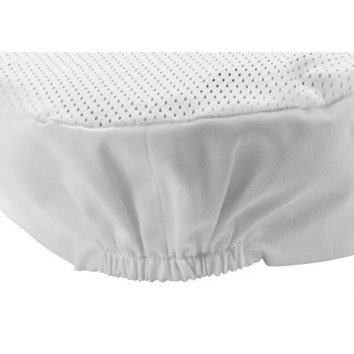 Winco CHPB3WR White Ventilated Chef Pillbox Hat for Comfortable Culinary Performance | Denson CFE