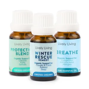 Winter Wellness Essential Oil Bundle 15mls