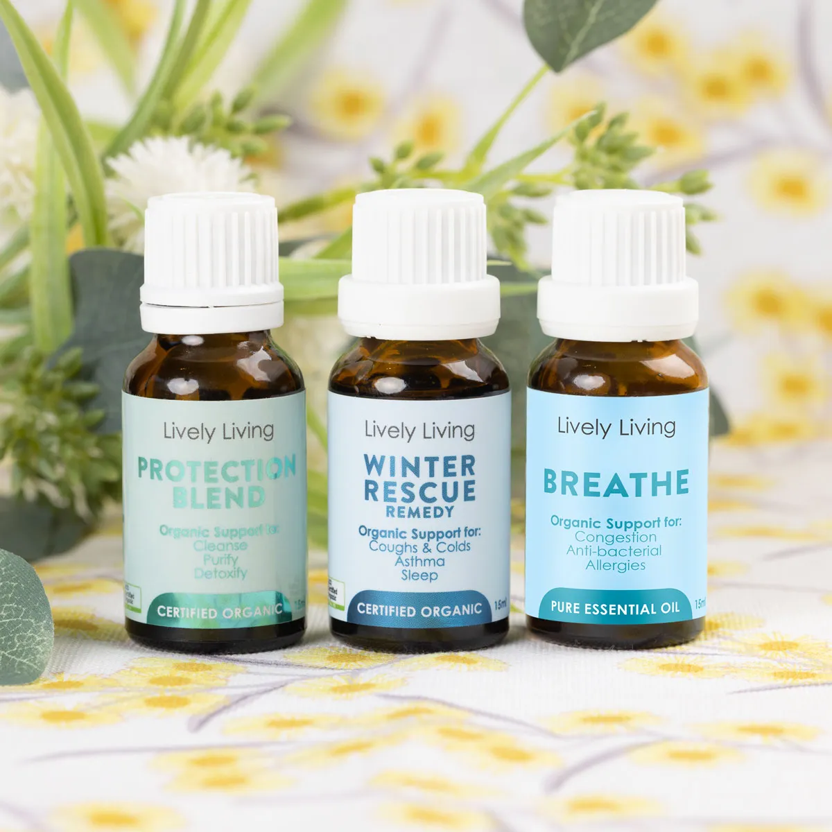 Winter Wellness Essential Oil Bundle 15mls