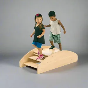 Wooden Rocking Boat Active Play Toy By Miza