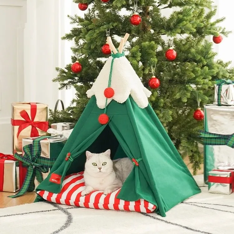 ZEZE Christmas Pet Tent