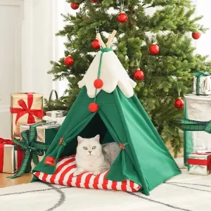 ZEZE Christmas Pet Tent