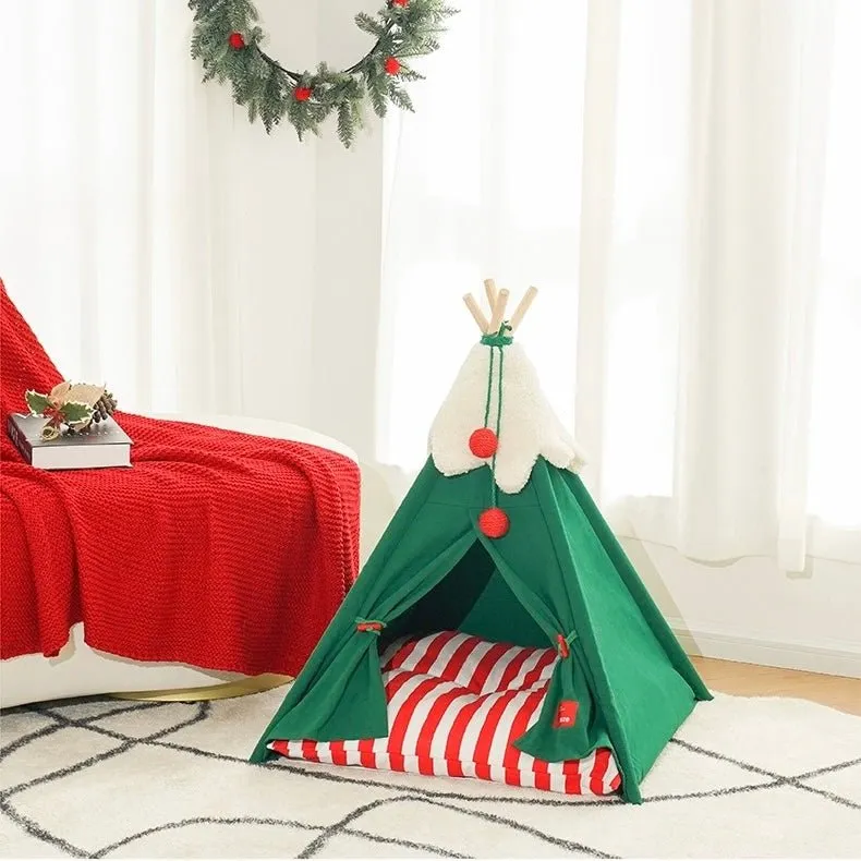 ZEZE Christmas Pet Tent