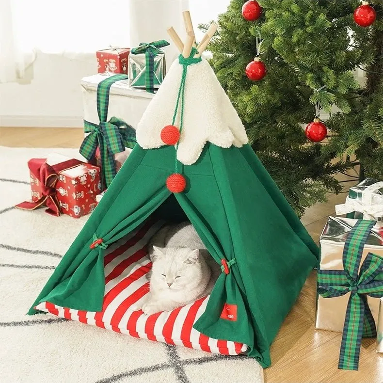 ZEZE Christmas Pet Tent